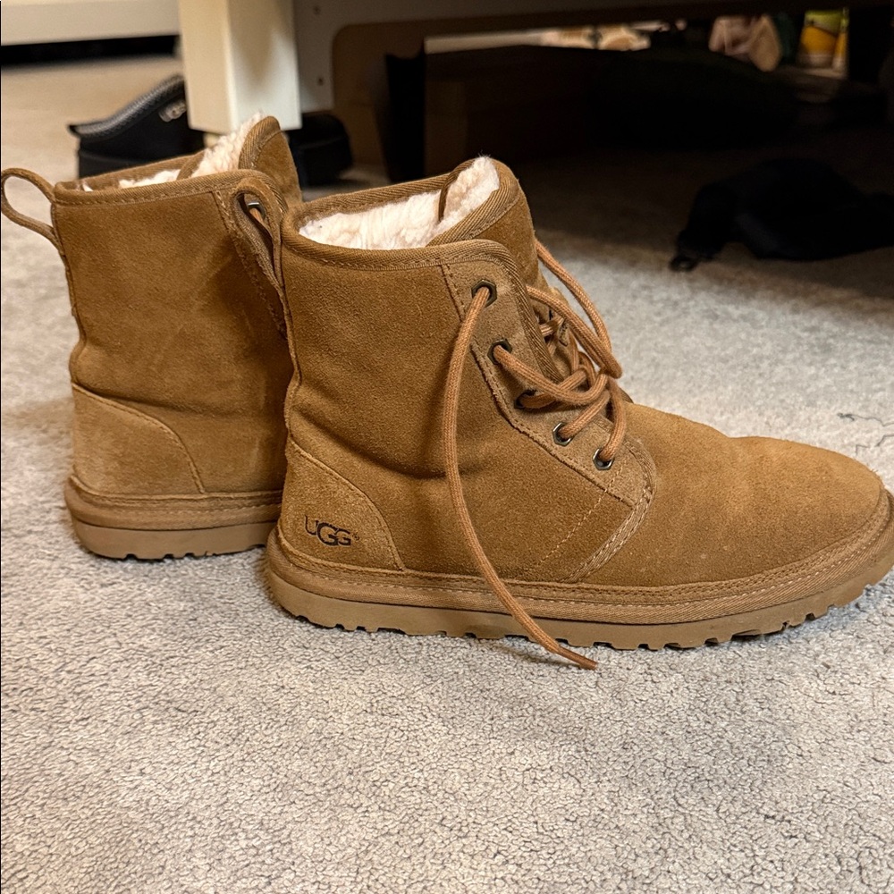 UGG Men's Tan Suede Boots